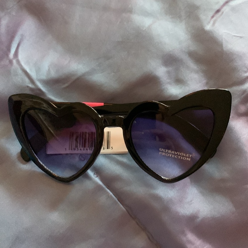 Heart shaped sunglasses